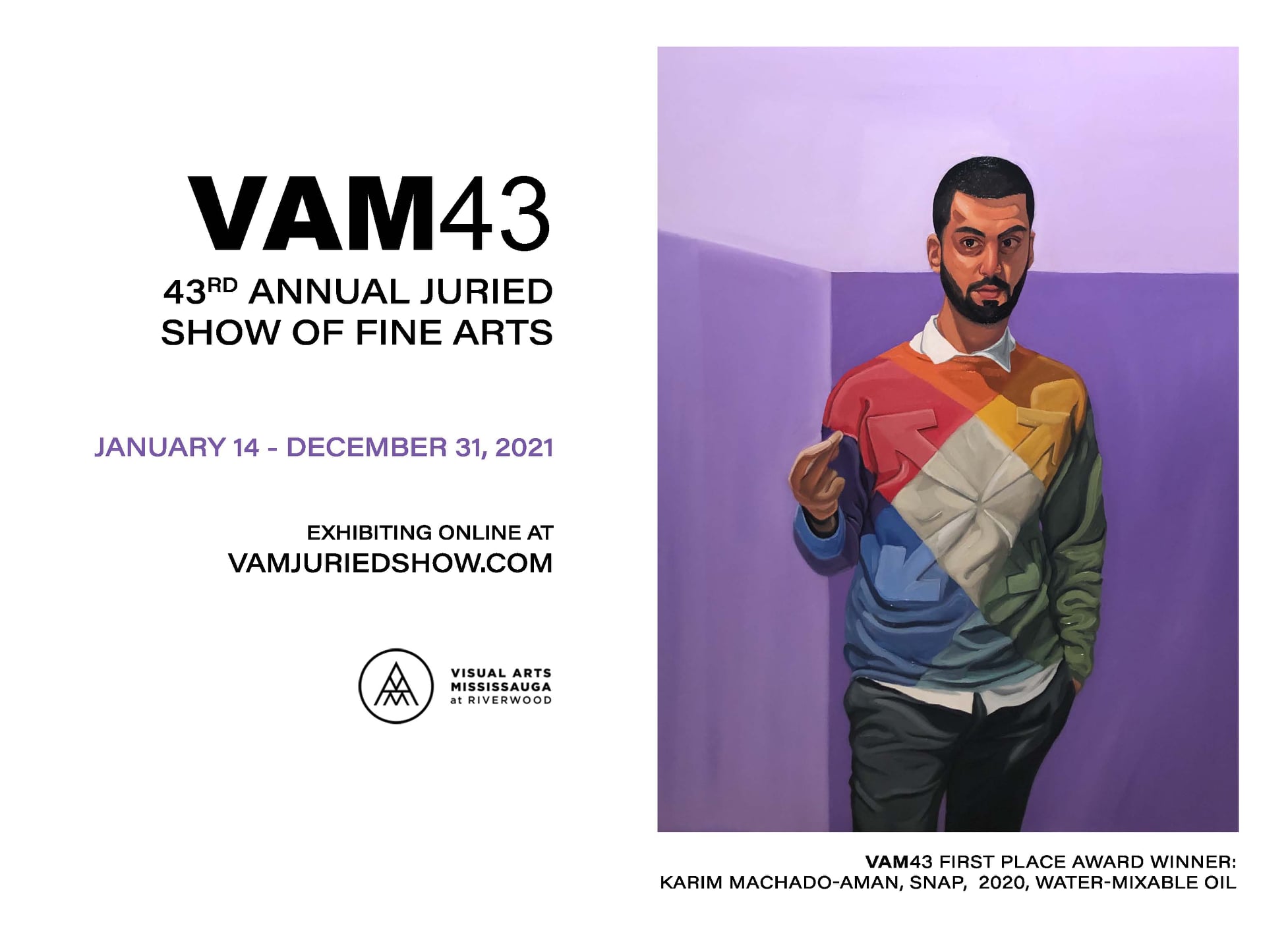 Visual Arts Mississauga Presents 43rd Annual Juried Show Of Fine Arts   Vamshow 