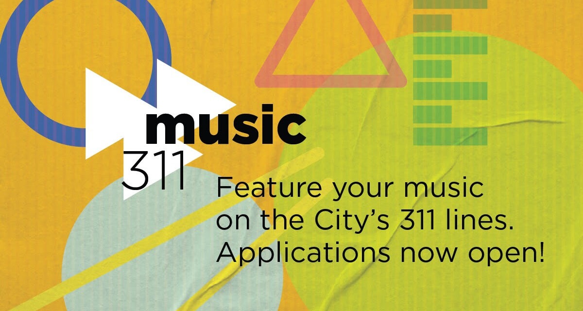 Call for Submissions – Mississauga Culture – Music 311 Program