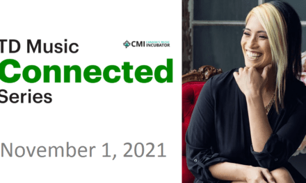 MUSIC MONDAYS FEATURE: TUNE IN NOV 1st TO ARLENE on the  TD Music Connected Series!