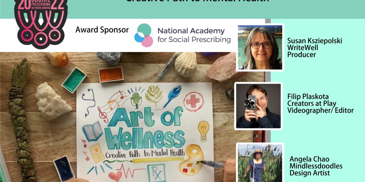 Art of Wellness documentary shortlisted for 2022 Social Prescribing Network Awards