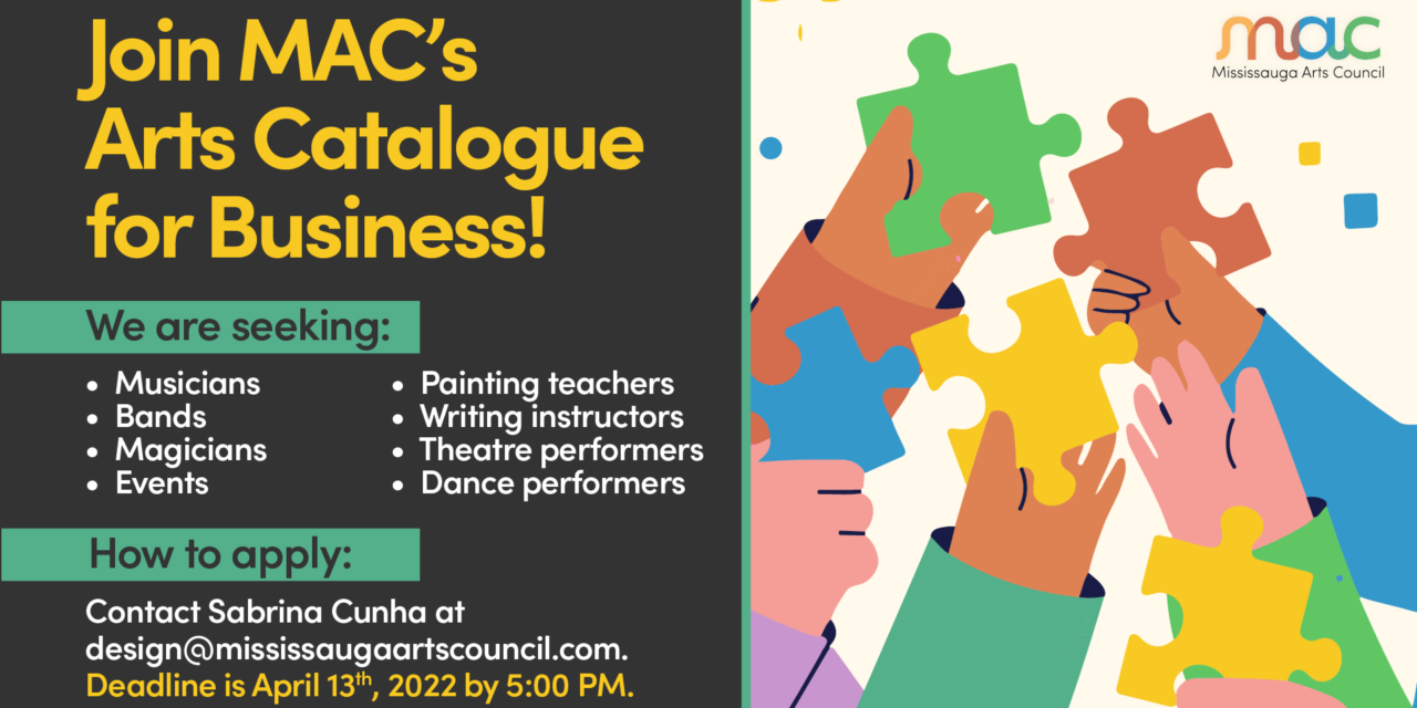 Join MAC’s Arts Catalogue for Business!