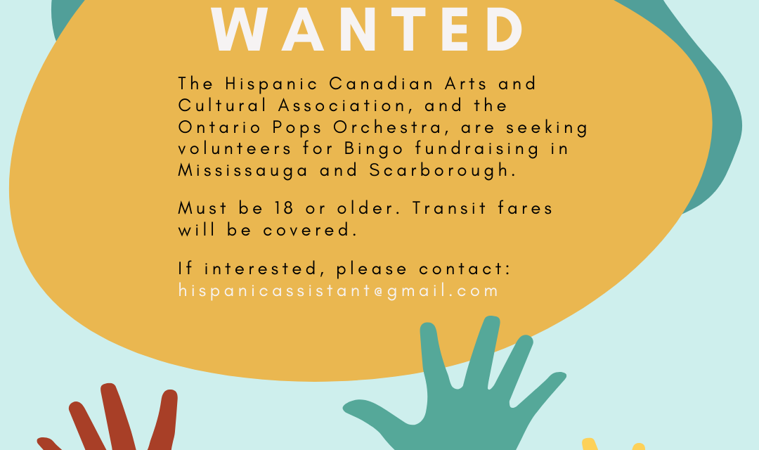 Volunteers Wanted: Bingo Fundraising