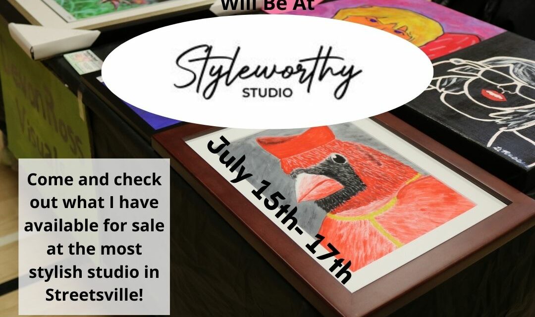 Devon Ross Visual Art Show & Sale at StyleWorthy Studio