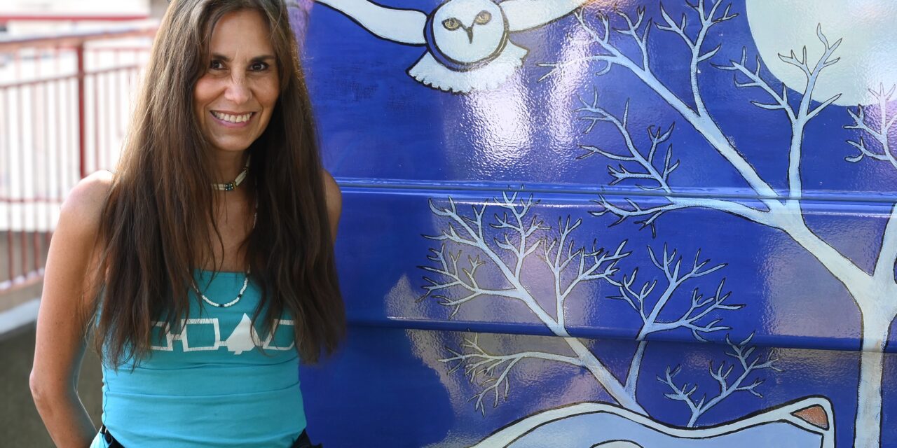 WATCH NOW: Lynn Taylor, local Indigenous visual artist, tells us more about her two latest public art installations with Murals with MAC!