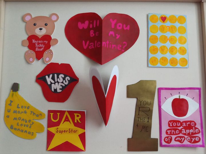 Surprise your loved one this Valentine’s day with a hand-made card!