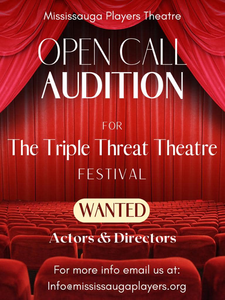 Open Call/Audition for Actors and Directors - Mississauga Players ...