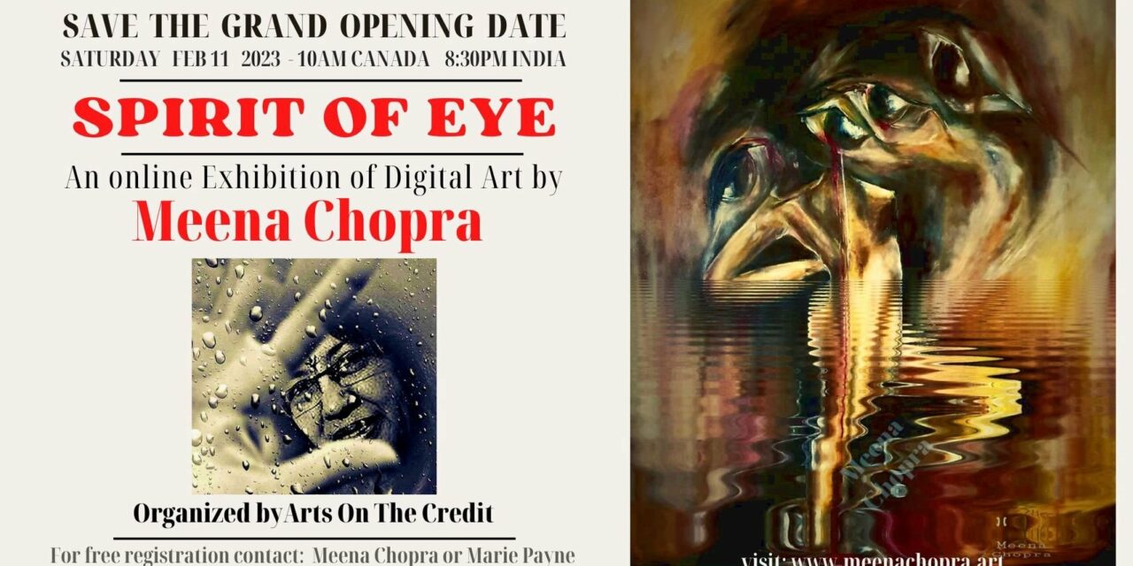 Modern Mississauga: Learn about “Spirit Of Eye” – An Online Digital Art Show By Mississauga’s Meena Chopra