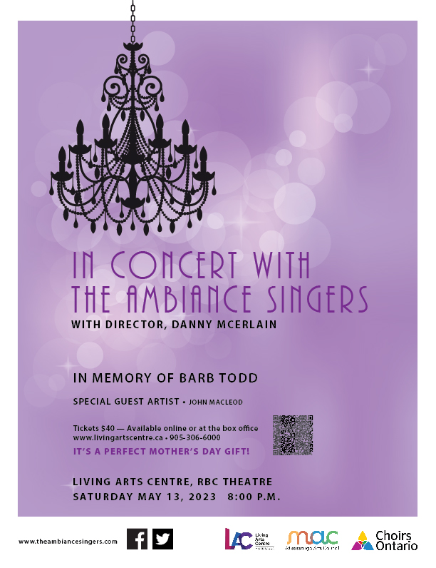 In Concert with The Ambiance Singers - Sauga Arts HUB