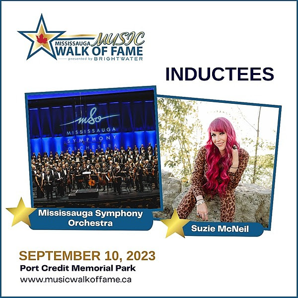 MSO Inducted to the Mississauga Music Walk of Fame!