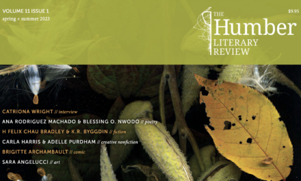 Author Keith Garebian featured in The Humber Literary Review