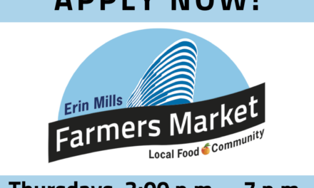 Call for Artisan and Artist Vendors – Erin Mills Farmers Market