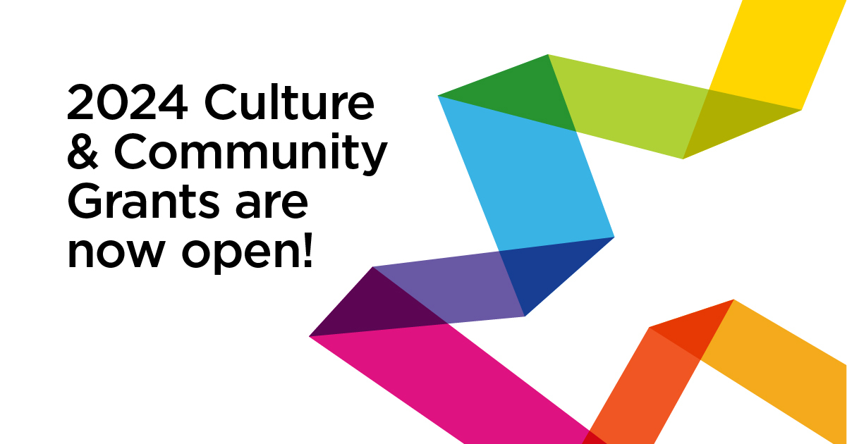 City funding for arts and community organizations available through 2024 Community Grant Programs. Apply today!