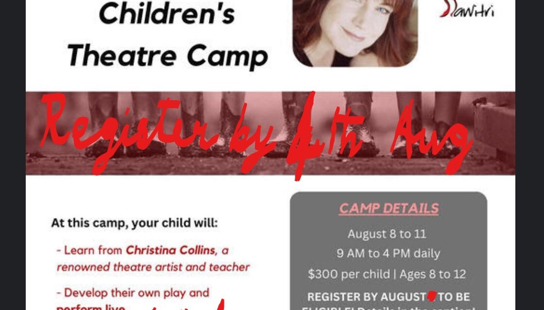 SAWITRI Theatre Group Children’s Theatre Camp