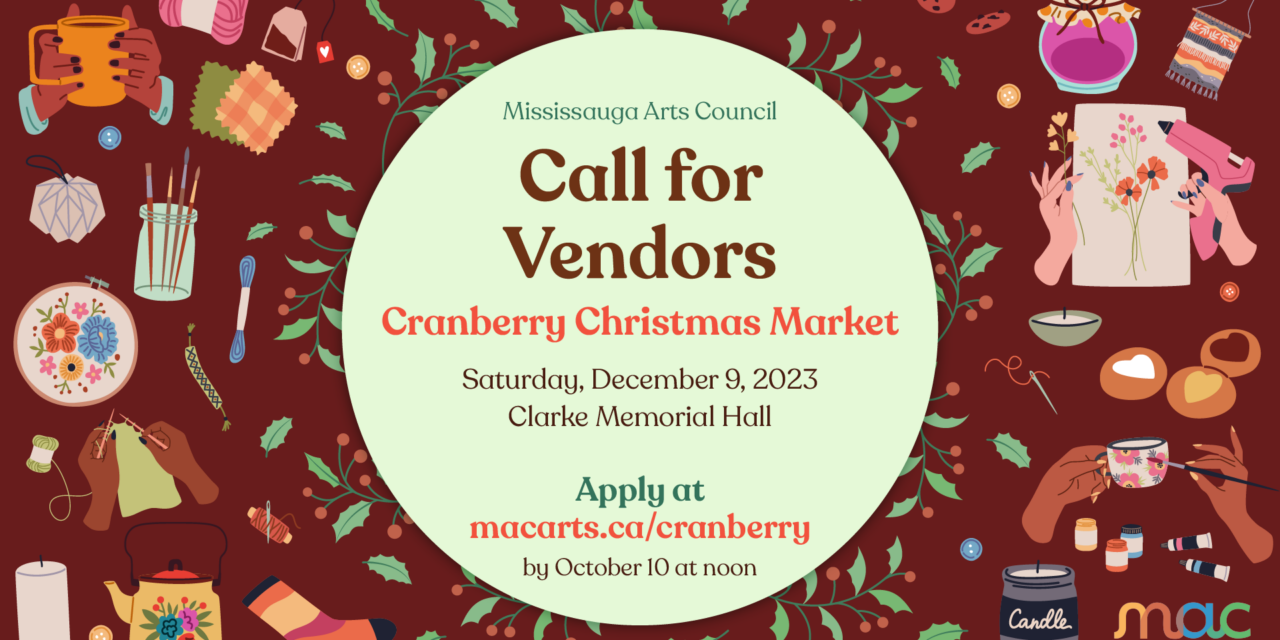 Call for Vendors – MAC’s Cranberry Christmas Market