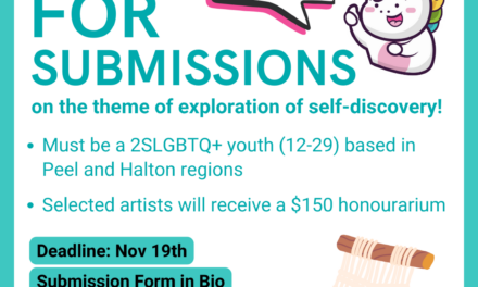 LGBT YouthLine CALL FOR ARTISTS: Opportunity for 2SLGBTQ+ Youth in Peel and Halton