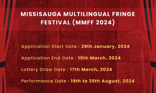 Applications Open for the Mississauga Multilingual Fringe Festival (MMFF 2024)