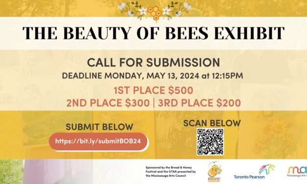 Call for Artwork Submissions – The Beauty of Bees Exhibit 2024