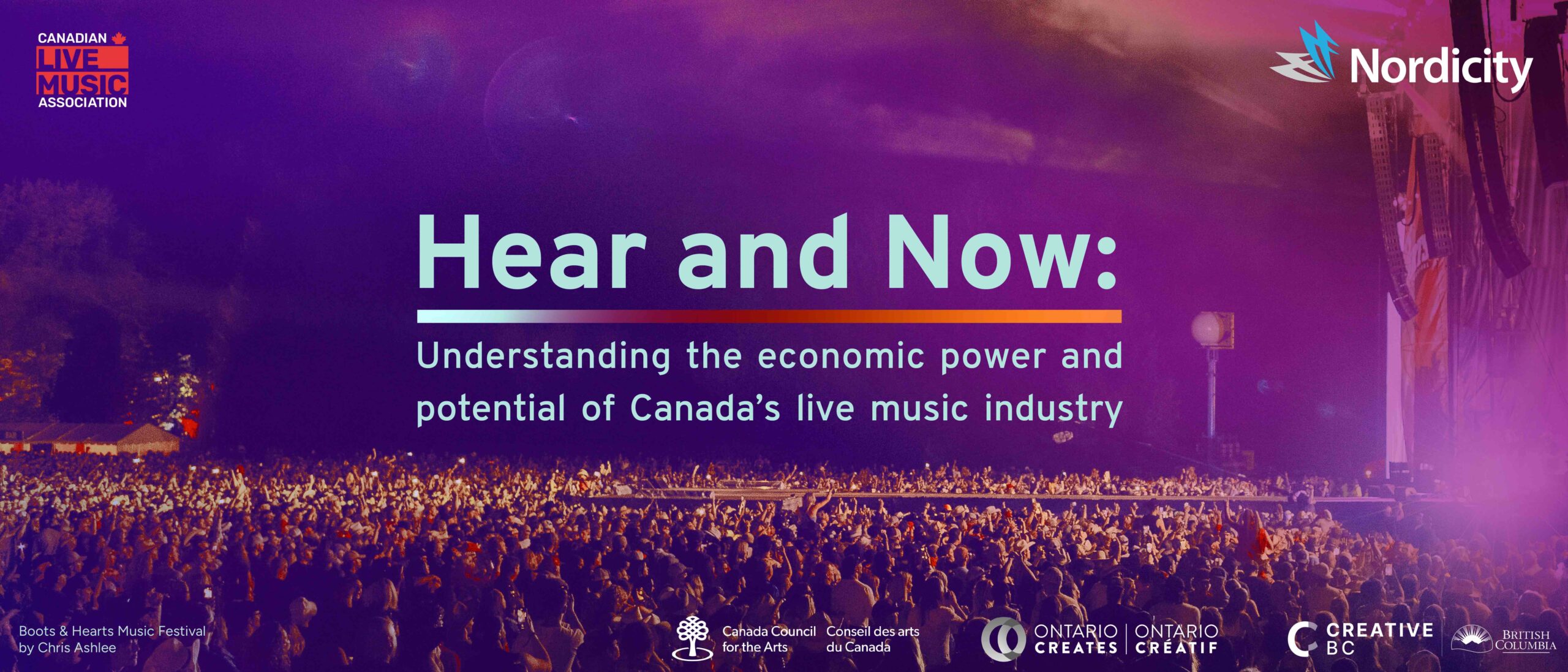 HAVE YOUR SAY – Hear and Now: Understanding the economic power and potential of Canada’s live music industry