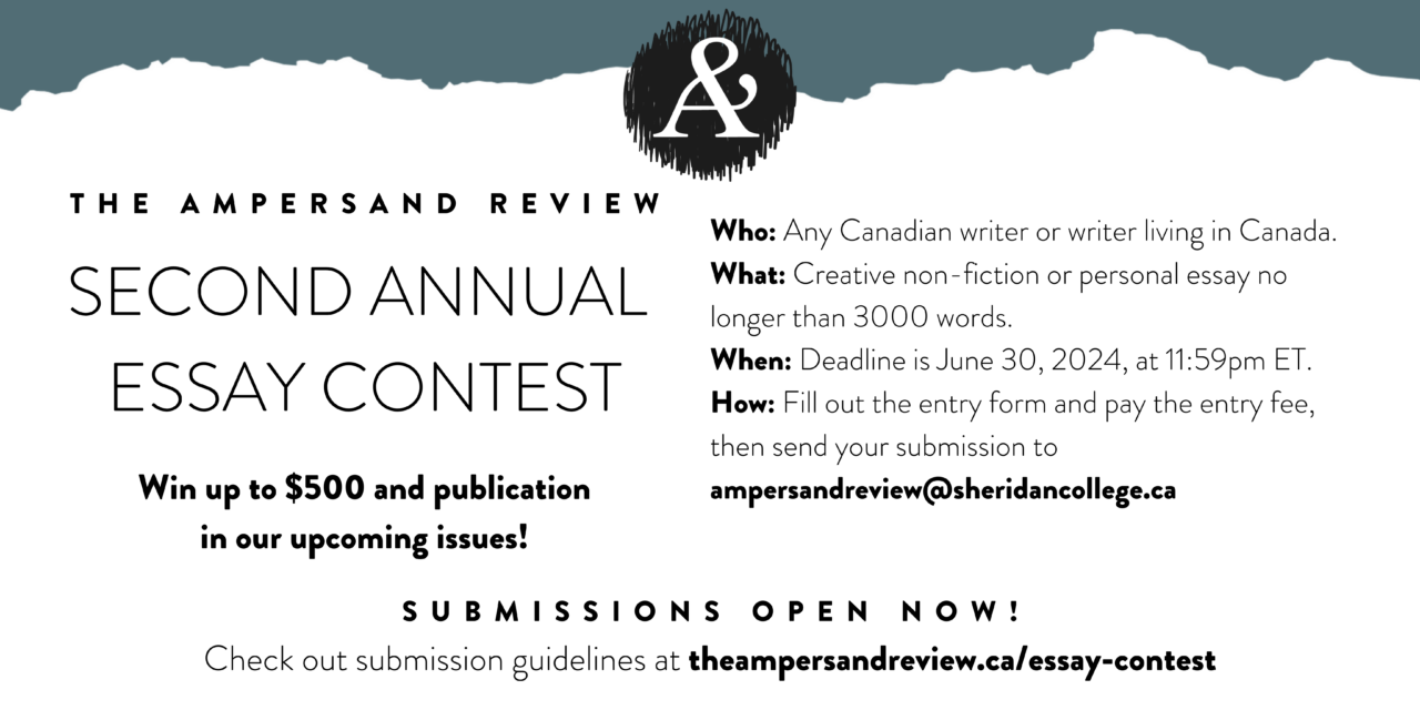 The Ampersand Review – Essay Contest 2024