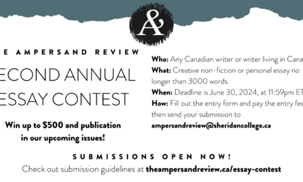 The Ampersand Review – Essay Contest 2024