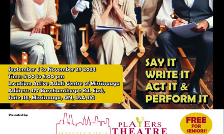Free Theatre Workshop for Seniors – Mississauga Players Theatre