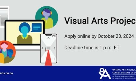 Visual Arts Projects Grants – Ontario Arts Council