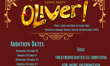 Audition Notice – Oliver! – Theatre Unlimited Performing Arts