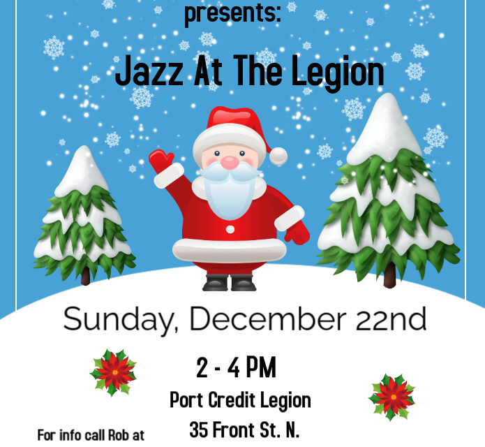 Jazz at the Legion – Christmas Edition